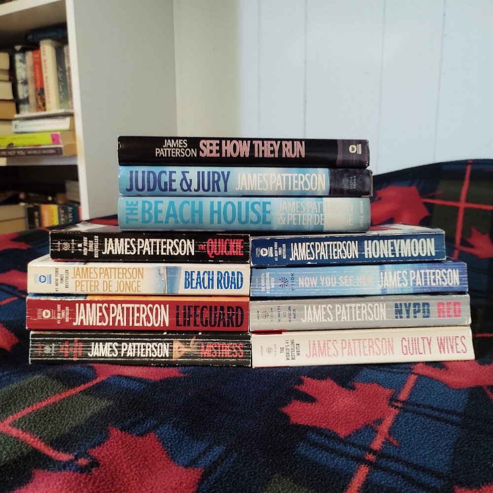 Novels - Lot of 11 James Patterson Books